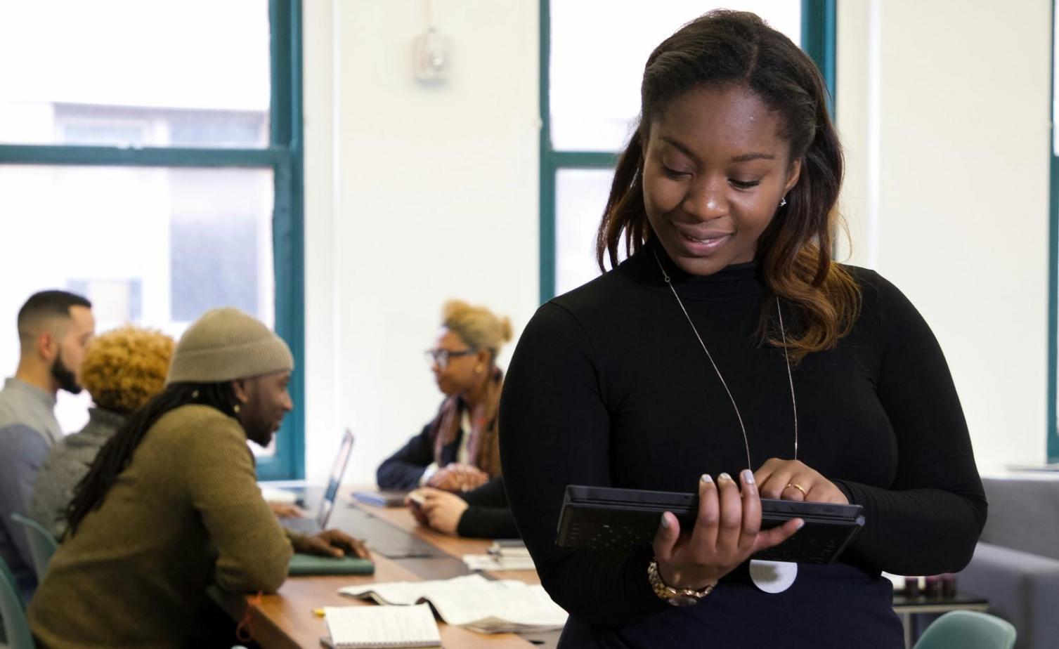 Environnement de travail professionnel pour la formation